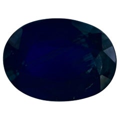 1.22 carati di zaffiro blu ovale sfuso