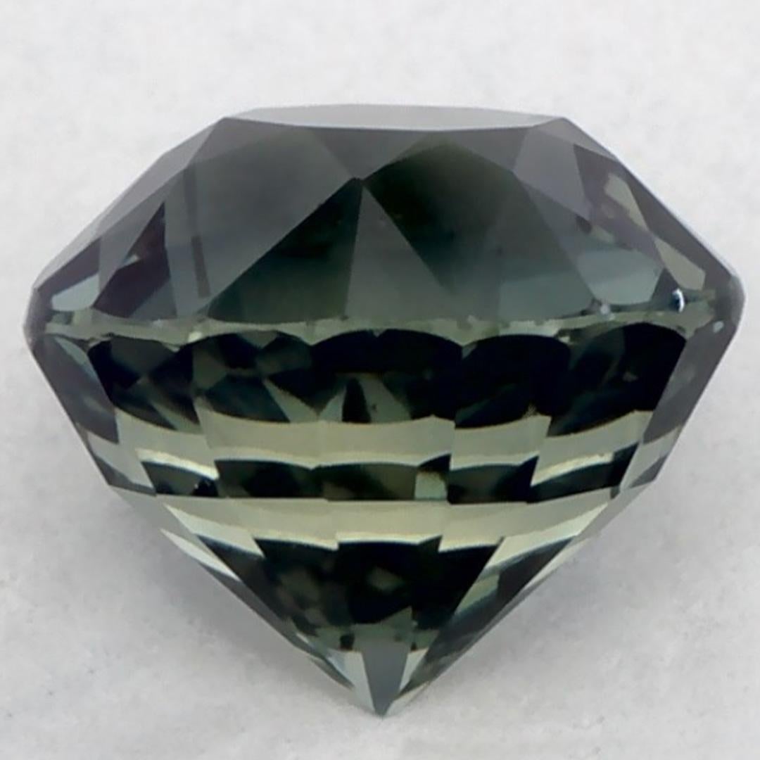 1.22 Karat Grüner Saphir Rund Lose Edelstein im Zustand „Neu“ im Angebot in Fort Lee, NJ