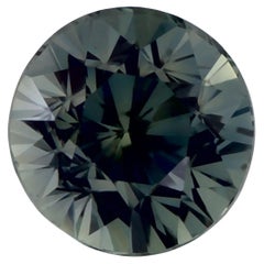 1.22 Karat Grüner Saphir Rund Lose Edelstein