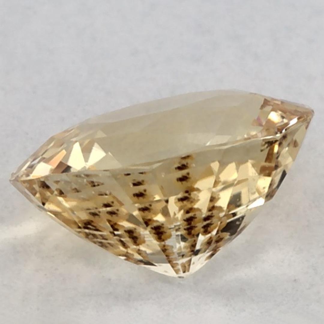 1.22 Karat Gelber Saphir Oval Loser Edelstein im Zustand „Neu“ im Angebot in Fort Lee, NJ