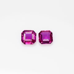 1.22 сts, Vivid red-pink unheated ruby