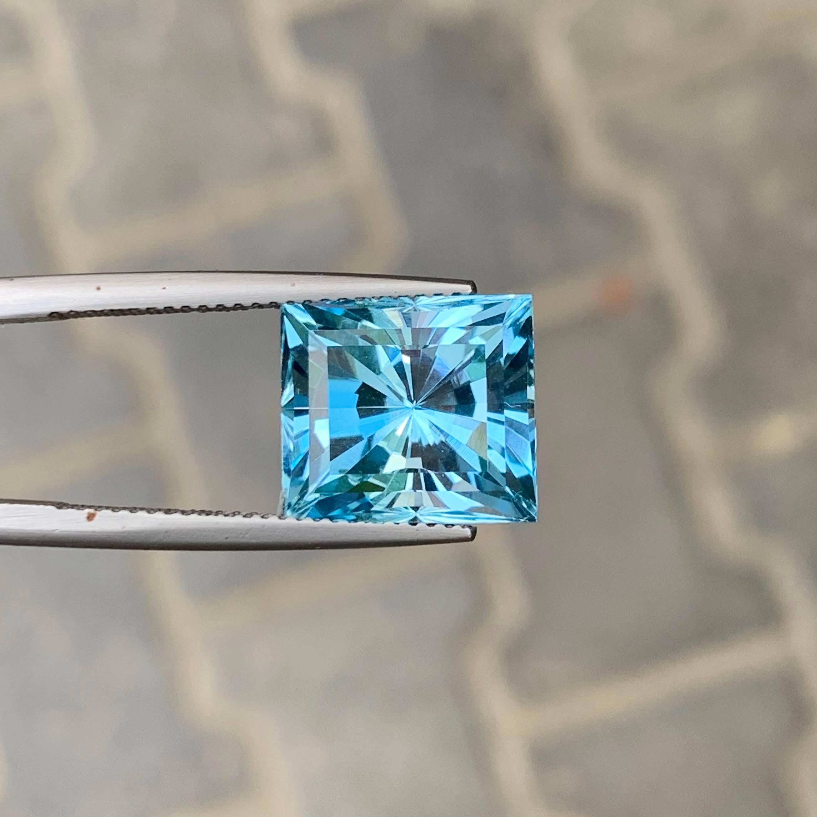 Weight 12.20 carat 
Dimensions 12.5x11.1x9.9mm
Treatment None 
Origin Africa 
Clarity Loup Clean 
Shape Cut Precision Modified 




Showcasing exceptional beauty, this 12.20 Carat Natural Loose Blue Topaz is expertly fashioned in a stunning modified