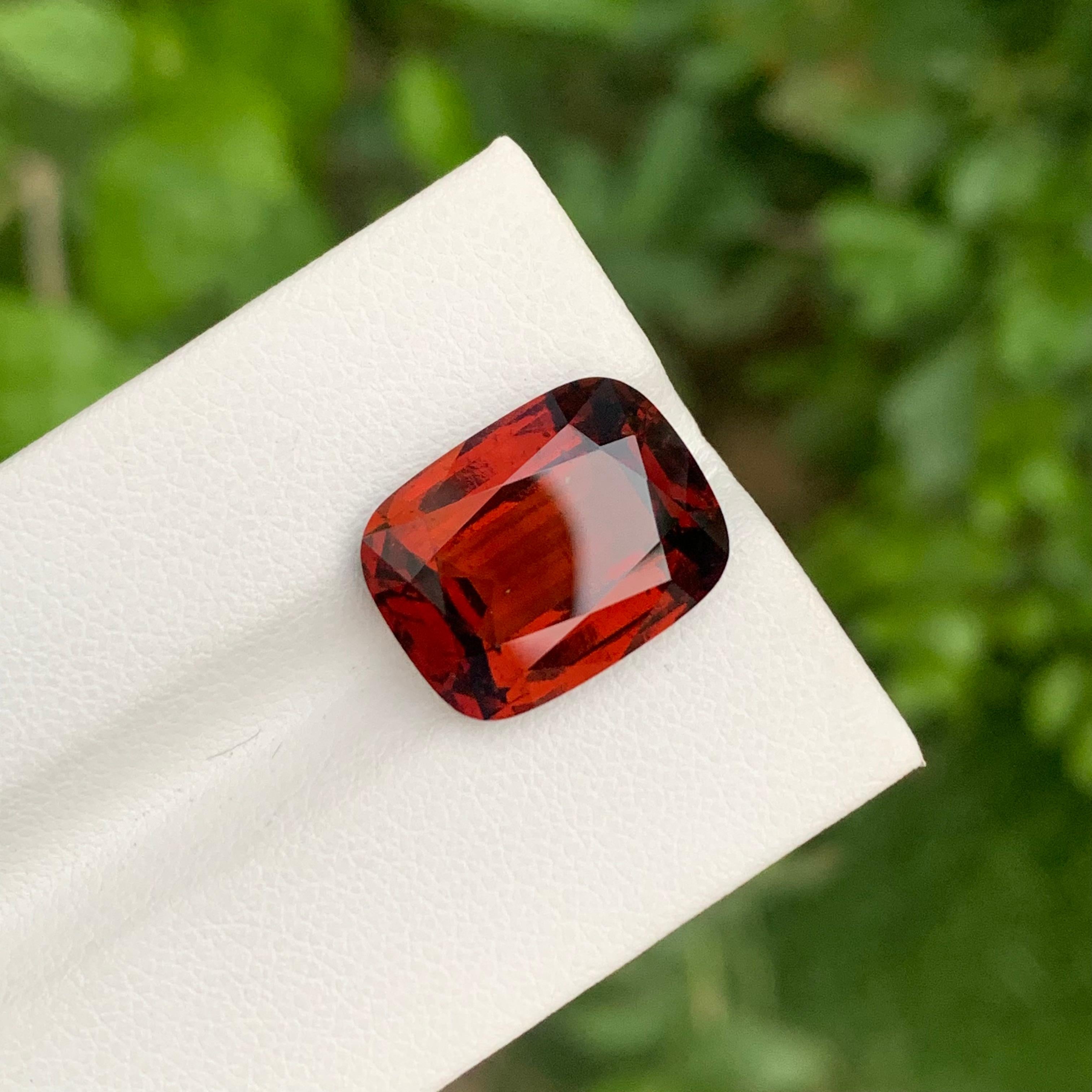 12,20 carati di granato spessartino naturale sfuso a forma di cuscino per collana In condizioni Nuovo in vendita a Peshawar, PK