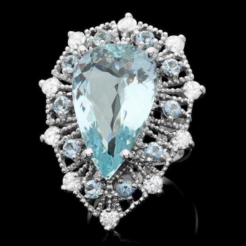 18k gersc diamond ring