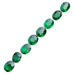 12.20 Carats Natural Tsavorite Green Garnet Gems Lot Loose Gemstones from Kenya