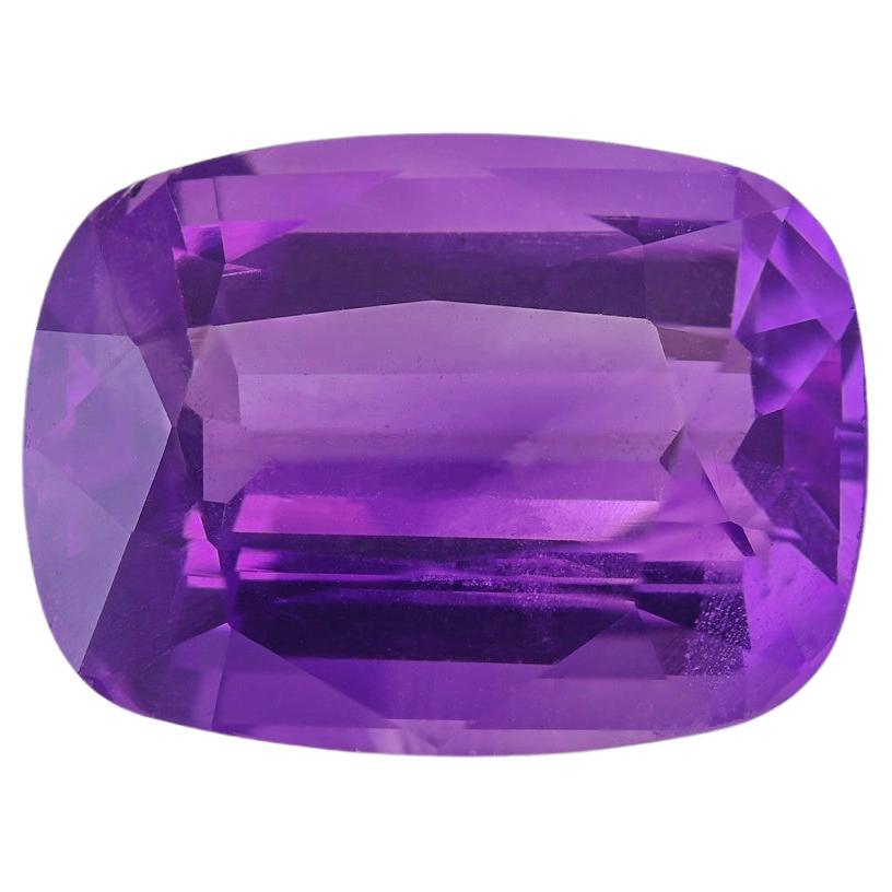 12.20 Carats Royal Purple Natural Amethyst Stone Brazilian Amethyst Loosegemston For Sale
