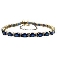 Sapphire Tennis Bracelets