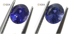 1.22ct Color Change Sapphire Oval GIA Certified Unheated, Sri Lanka, Vivid Viole