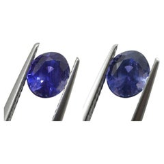 1.22ct Color Change Sapphire Oval GIA Certified Unheated, Sri Lanka, Vivid Viole