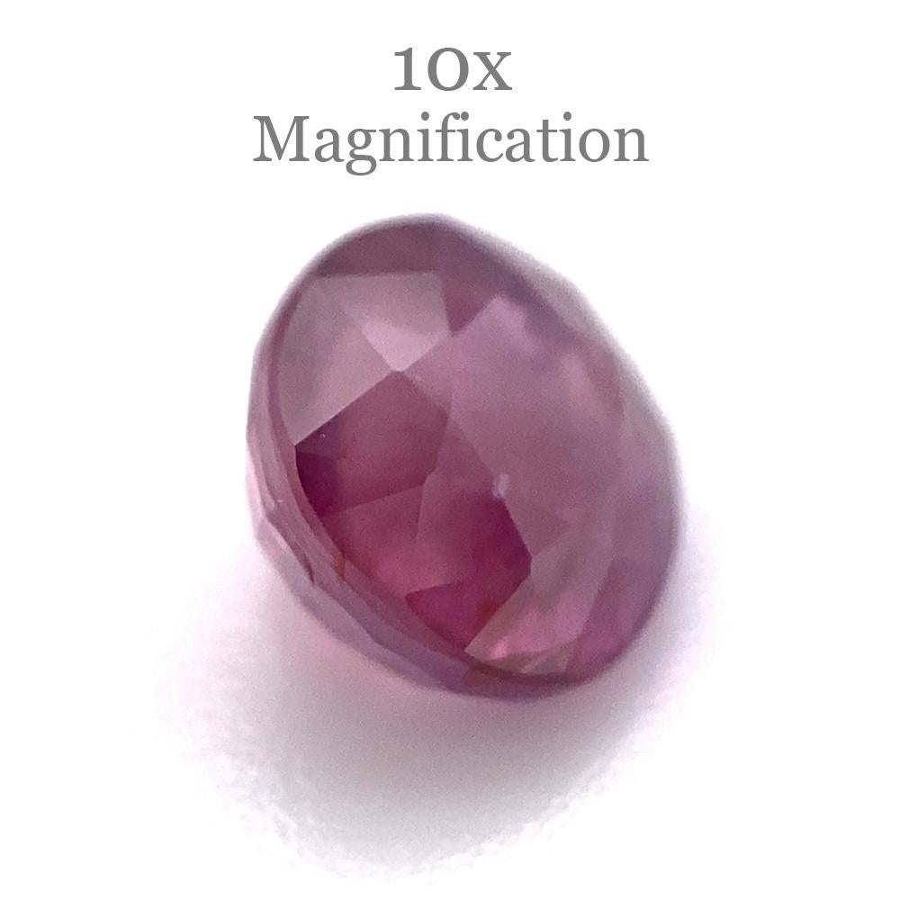 1.22ct Cushion Pink Sapphire Unheated In New Condition For Sale In Toronto, Ontario