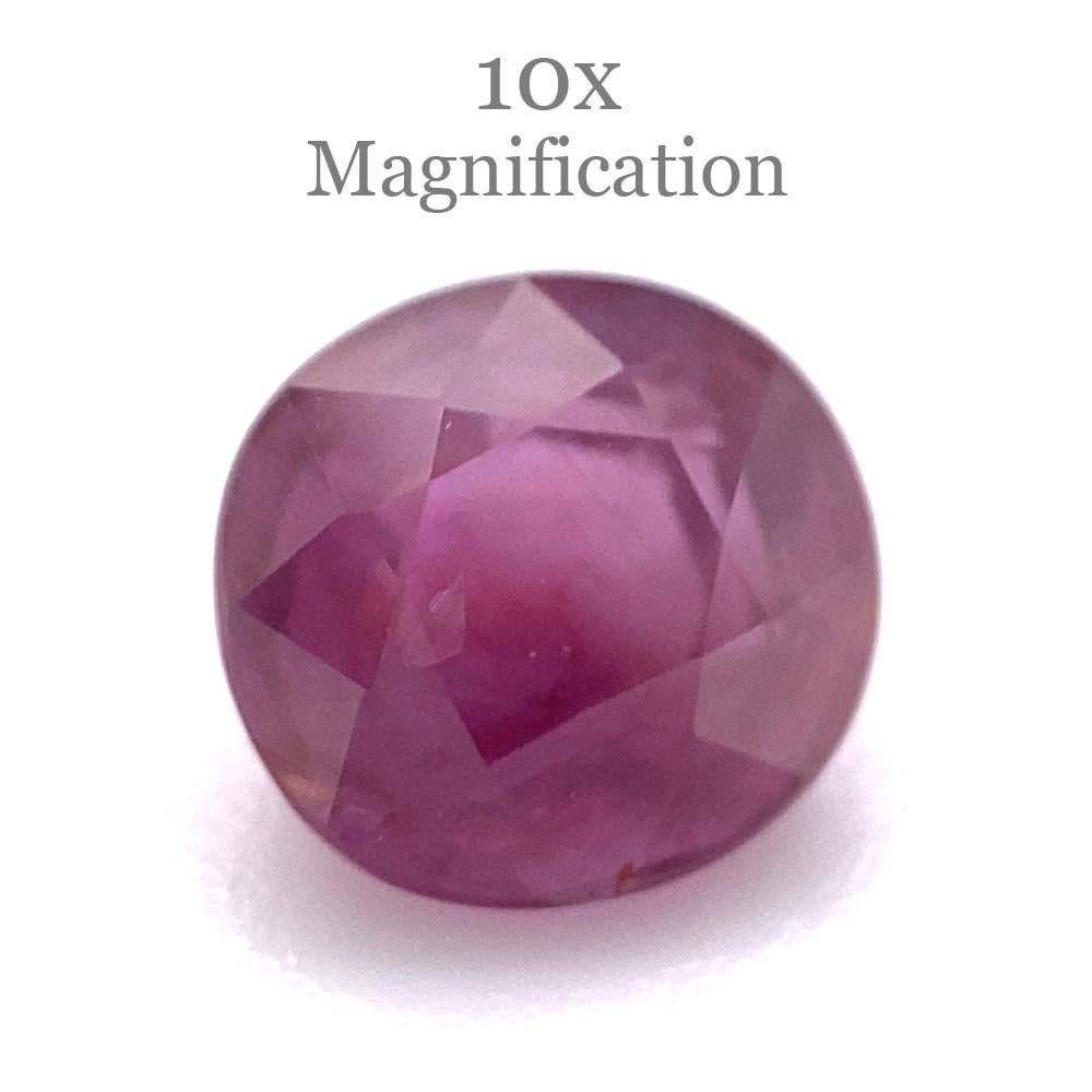 1.22ct Cushion Pink Sapphire Unheated For Sale 2