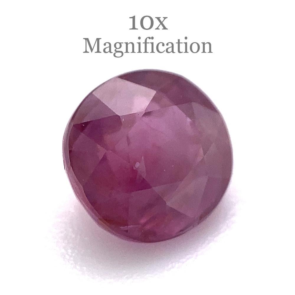 1.22ct Cushion Pink Sapphire Unheated For Sale 3