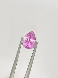 1.22Ct GIA Certificate Natural Baby Pink Tanzanite Unheated Zoisite loop clean