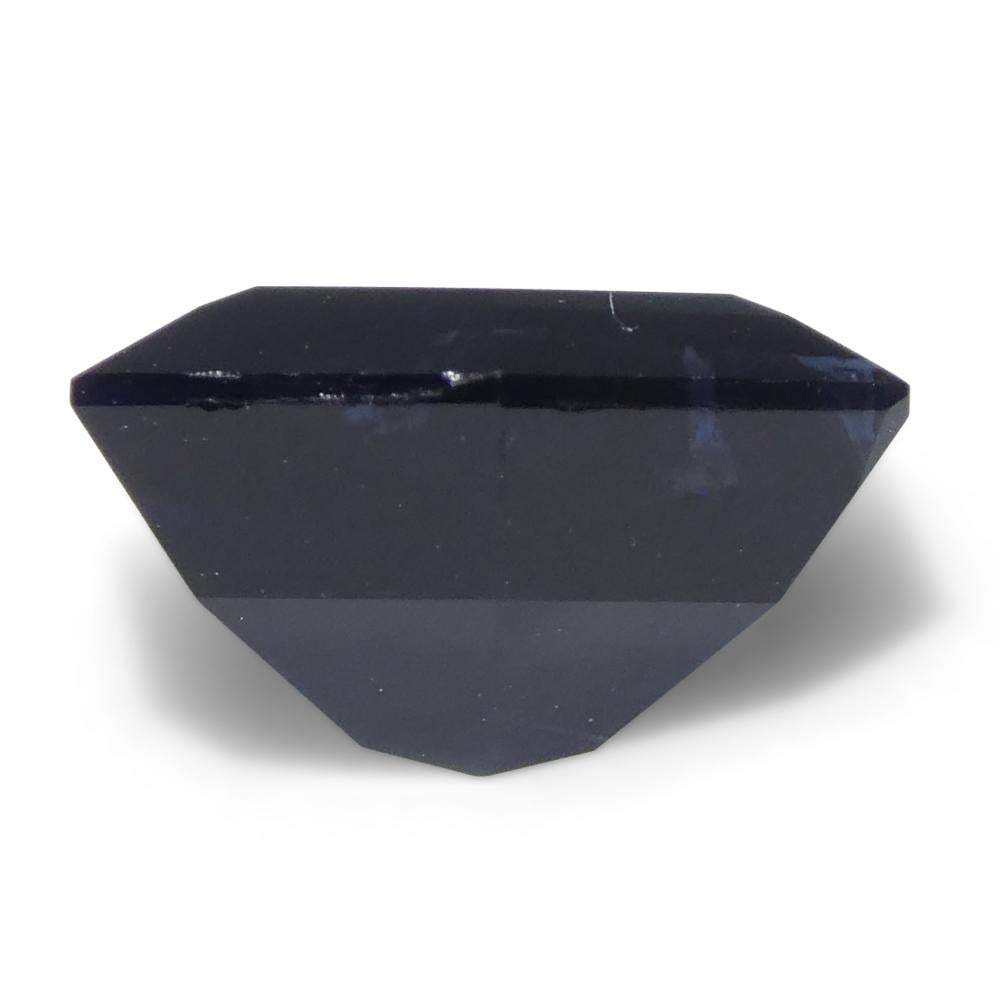 Tourmaline indicolite bleue taille hexagonale/coffin de 1,22 carat en vente 5
