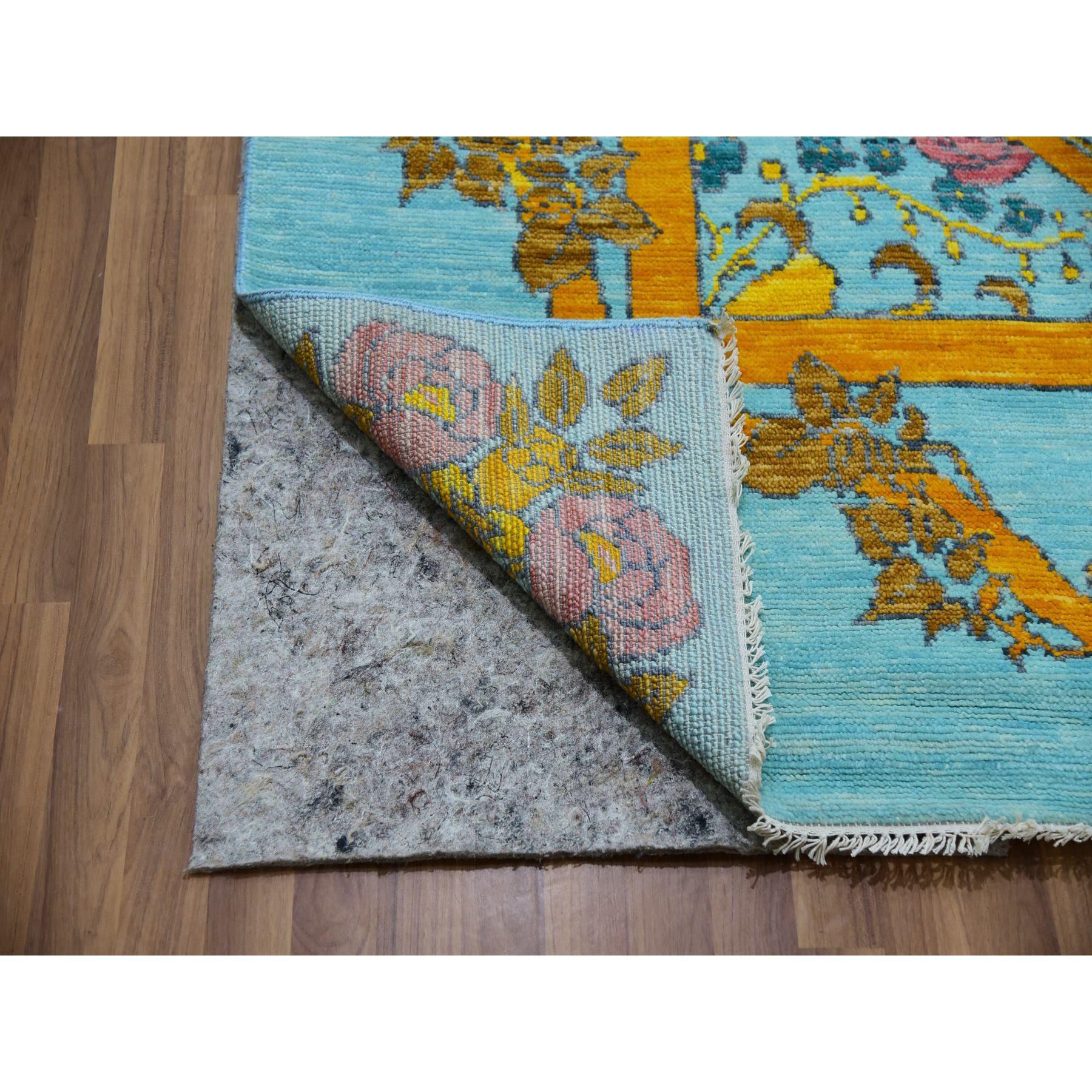 Hand-Knotted 12'2