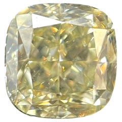1.23 Carat Cushion Brilliant GIA Certified U-V Color FL Clarity Diamond