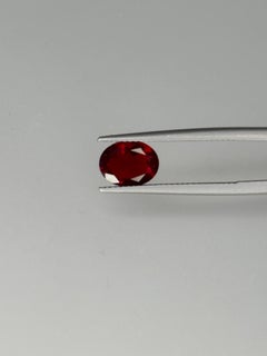 1.23 Carat Deep Orange Fire Opal