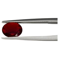 1.23 Carat Deep Orange Fire Opal