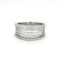 1.23 Carat Diamond Band Ring