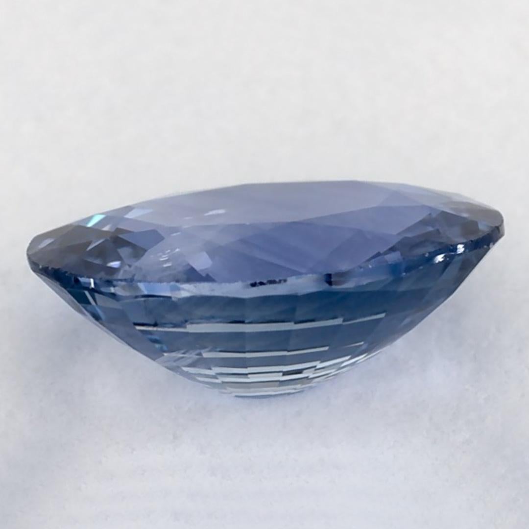 1.23 carati di zaffiro blu ovale sfuso In condizioni Nuovo in vendita a Fort Lee, NJ