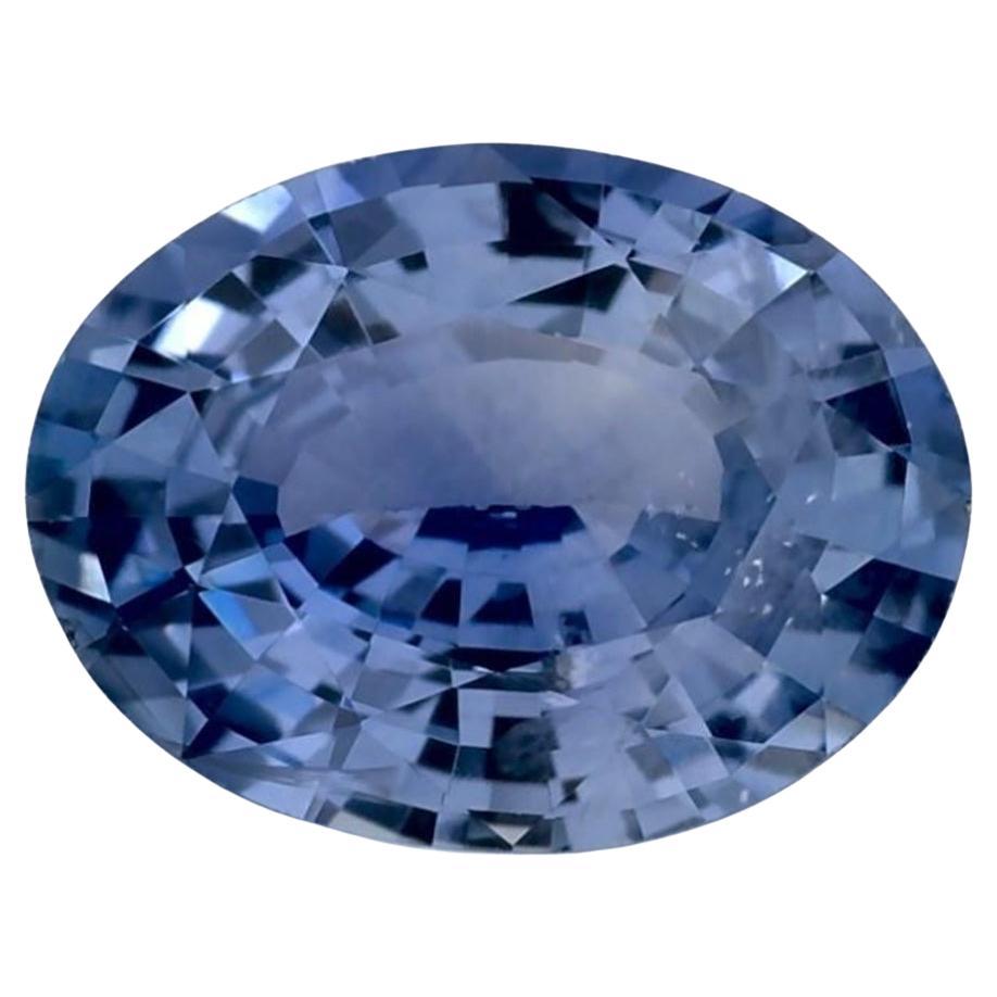 1.23 Ct Blue Sapphire Oval Loose Gemstone