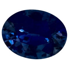 1.23 Ct Blue Sapphire Oval Loose Gemstone