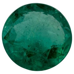1.23 Ct Smaragd Runde Lose Edelstein