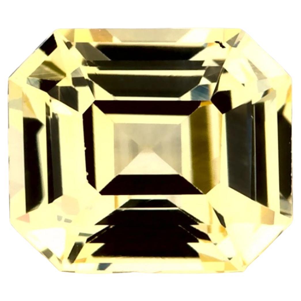 1.23 Karat Gelber Saphir Cushion Lose Edelstein