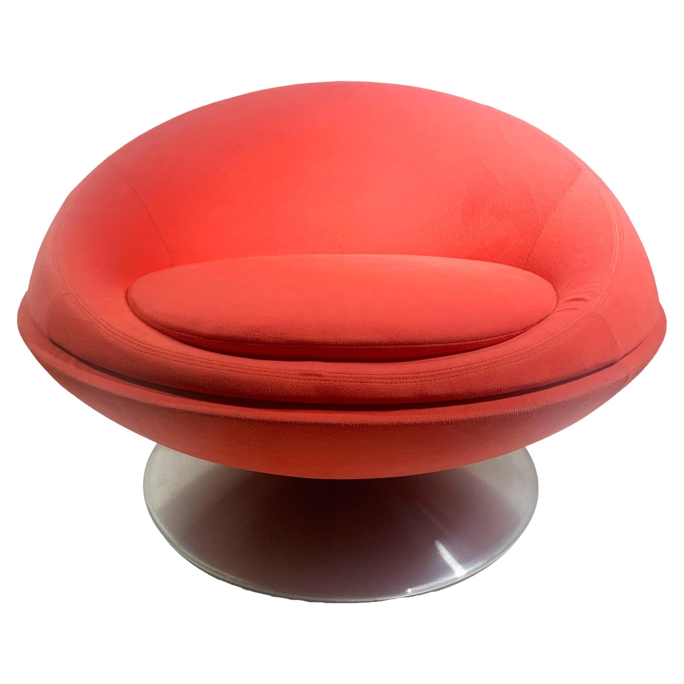 123 Lounge Red Chair Am designs by Victor Boeda for Steiner Paris
