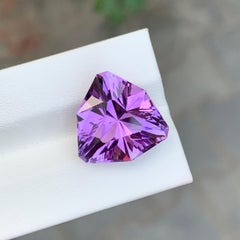12.30 Carat Natural Loose Amethyst Shield Shape Gem