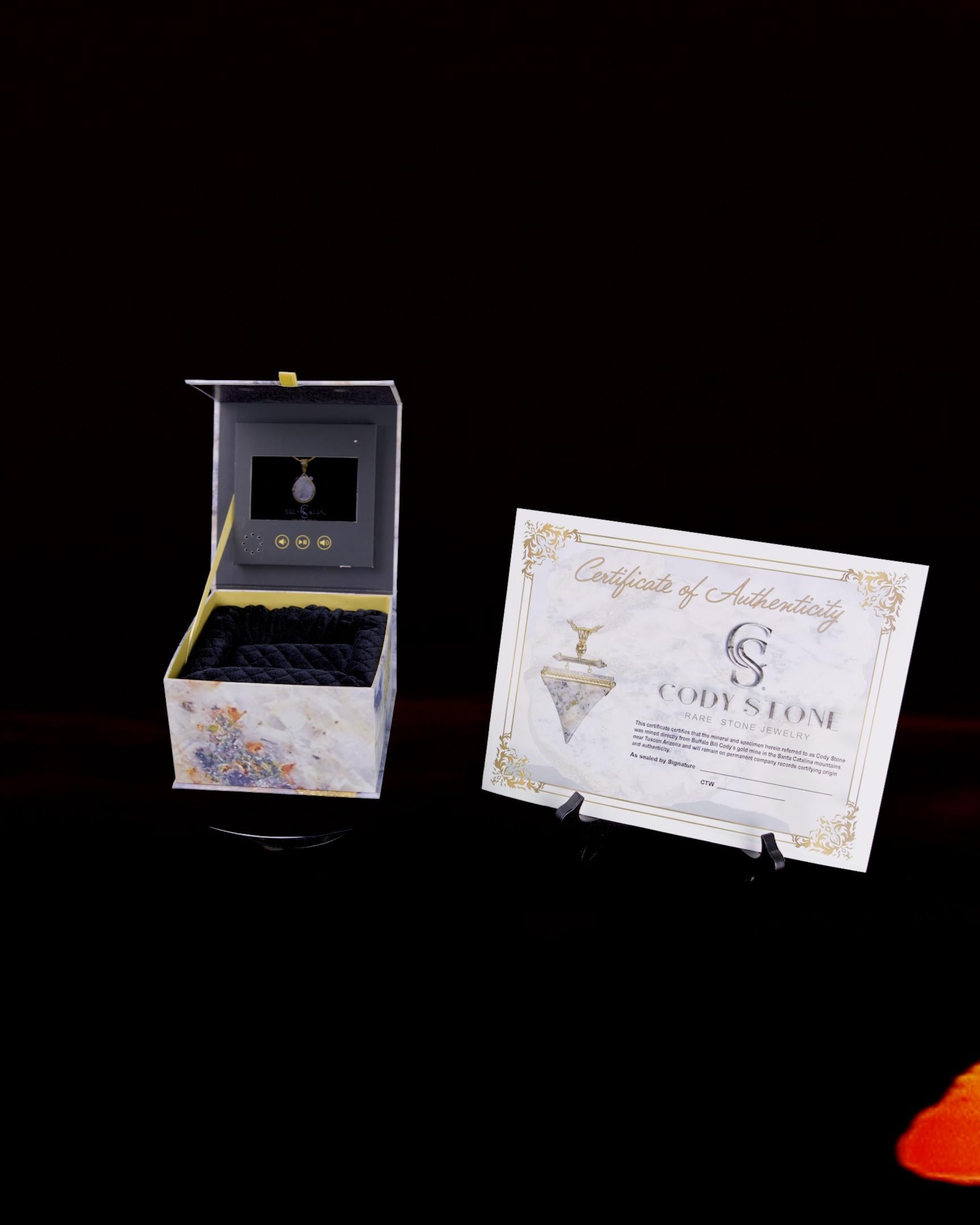 12.30Ct Cody Stone High Jewelry 14k Gold Natural Diamond Earrings In New Condition For Sale In Appleton, WI
