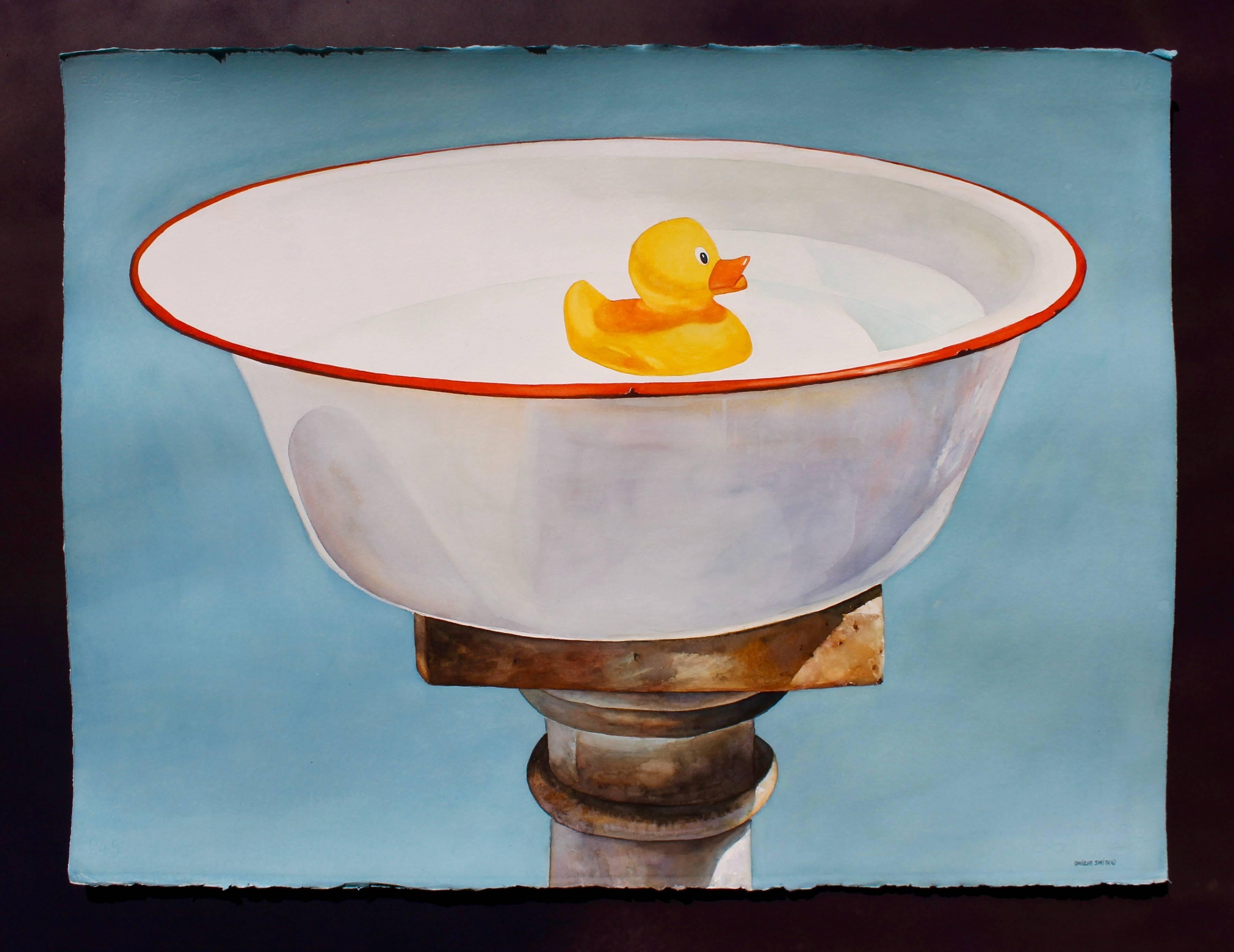 Vogel-Badeanzug (Realismus), Art, von Dwight Smith