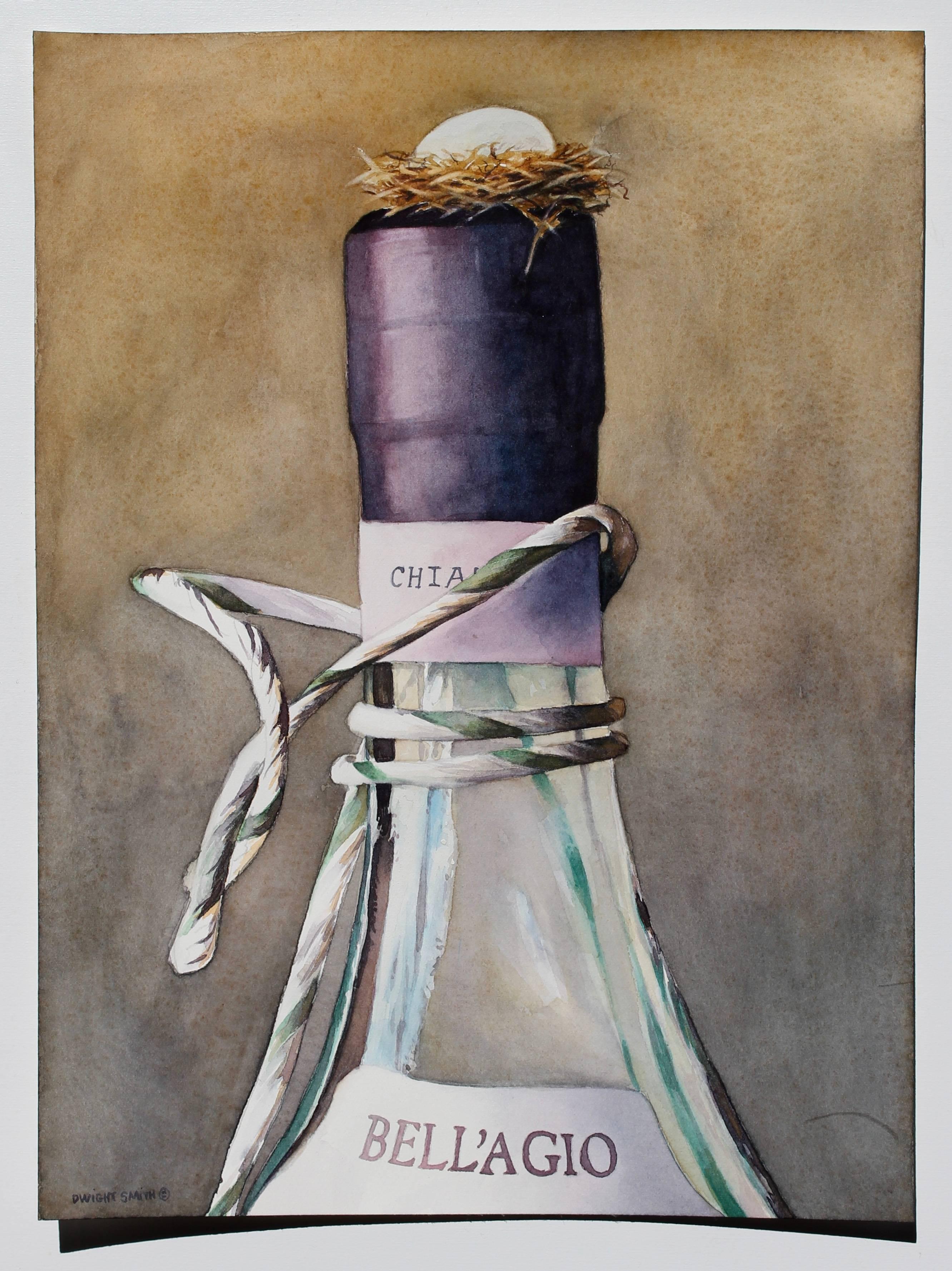 New Wine with Grace - Surrealist Art by Dwight Smith