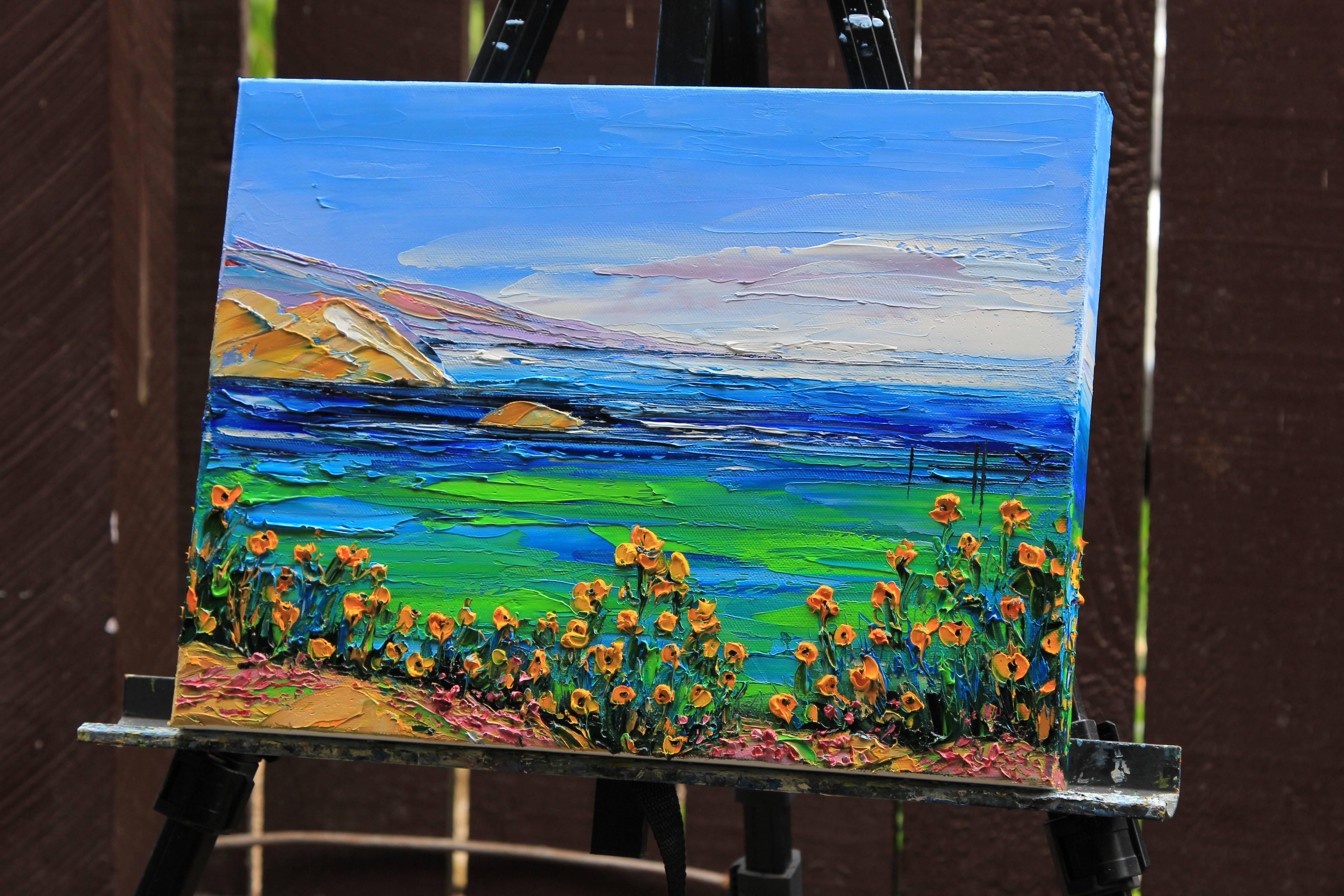 Monterey of Mine - Painting by Lisa Elley