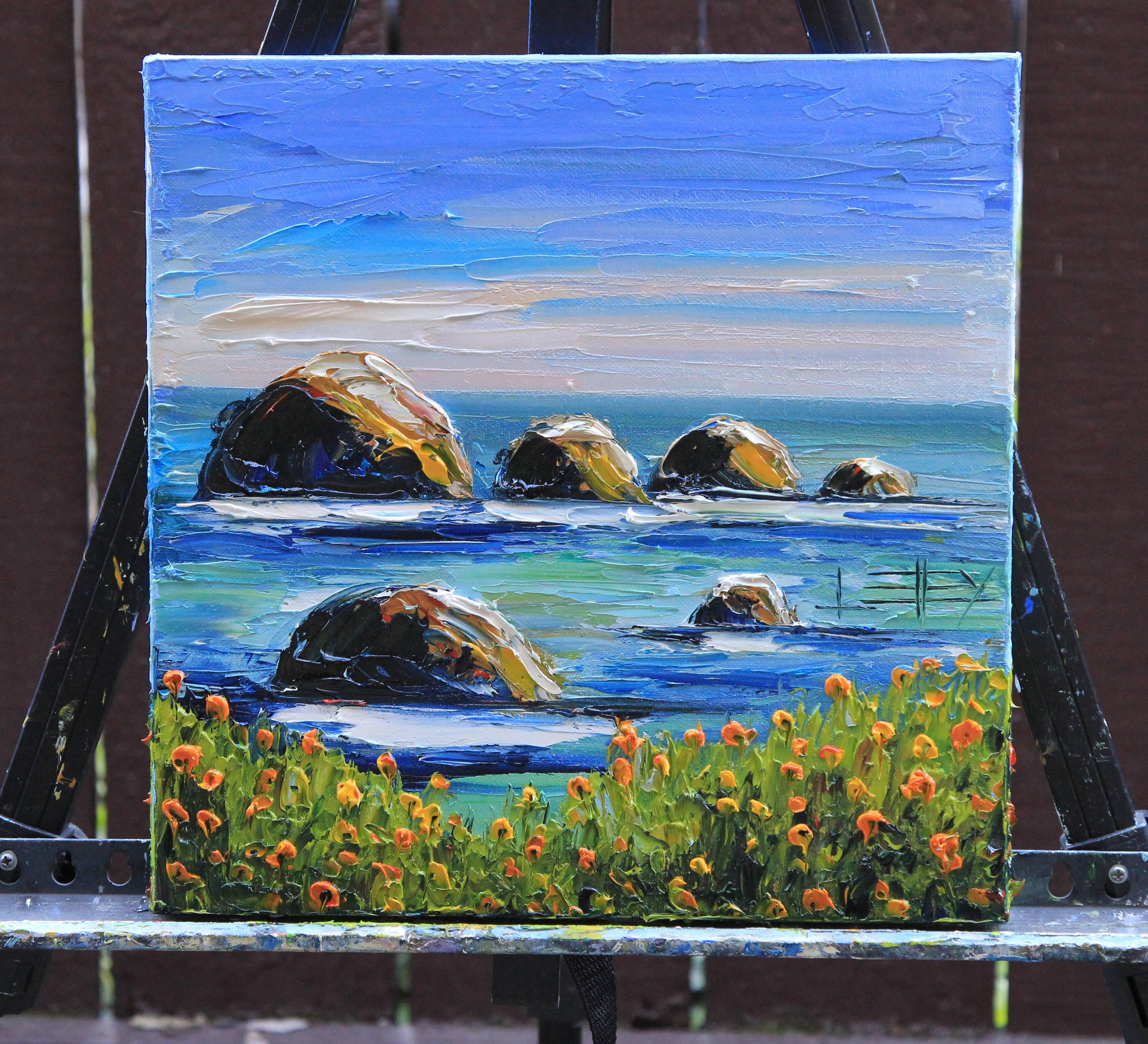 California Melody - Painting by Lisa Elley