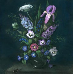 Still Life in Purple and Green