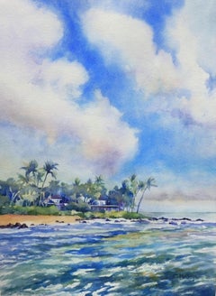Kauai Catherine McCargar, Watercolor painting on paper