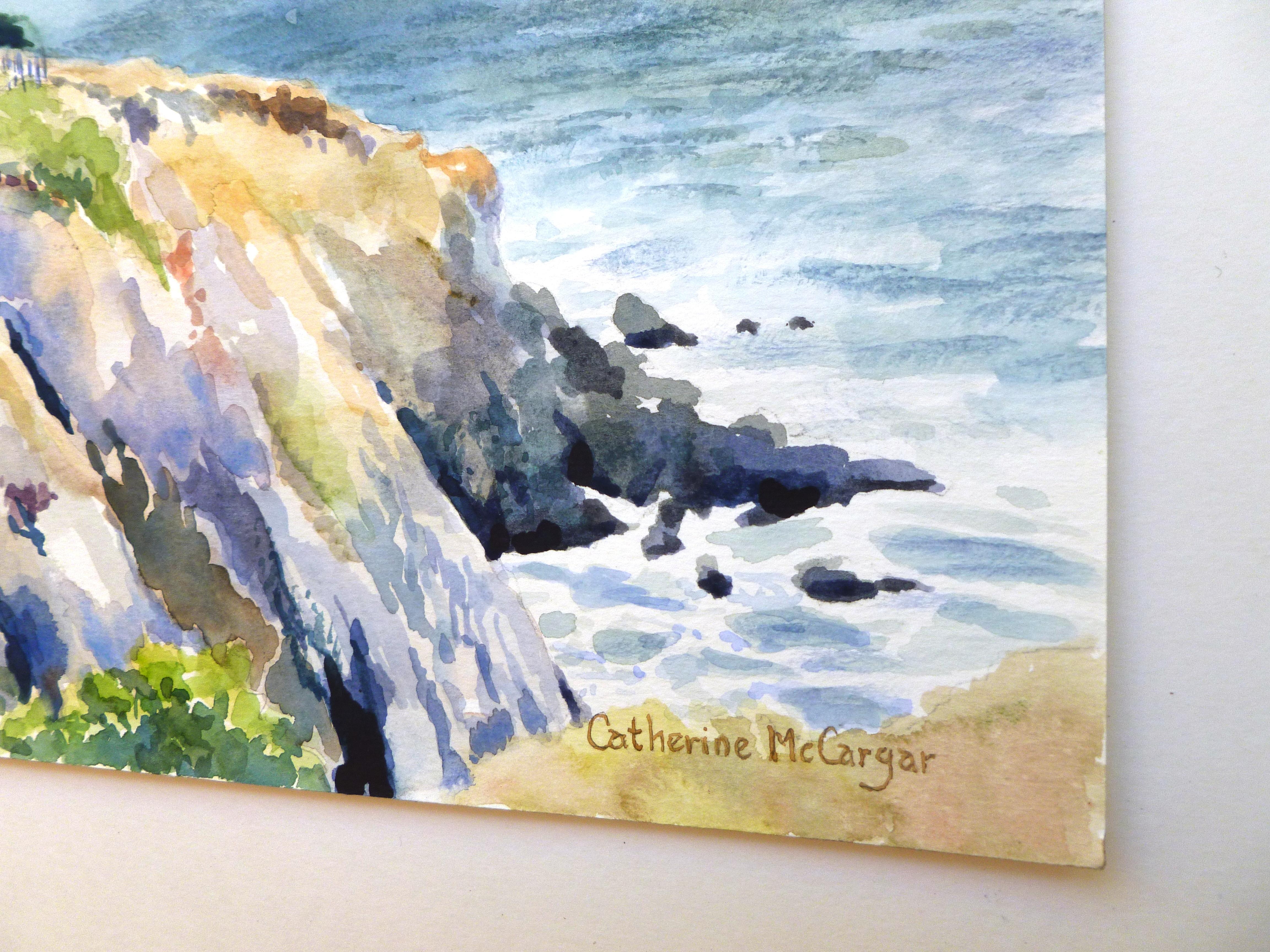 View from Point Bonita - Art by Catherine McCargar