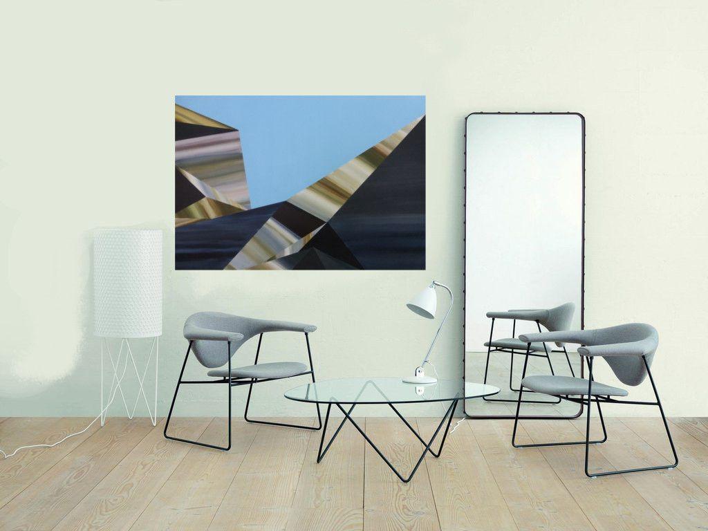 Había cambiado entonces la situación cambió, Pintura, Acrílico sobre lienzo - Painting Moderno de Delaplace Remi
