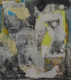 900618432 - No Attachments, Mixed Media on Wood Panel