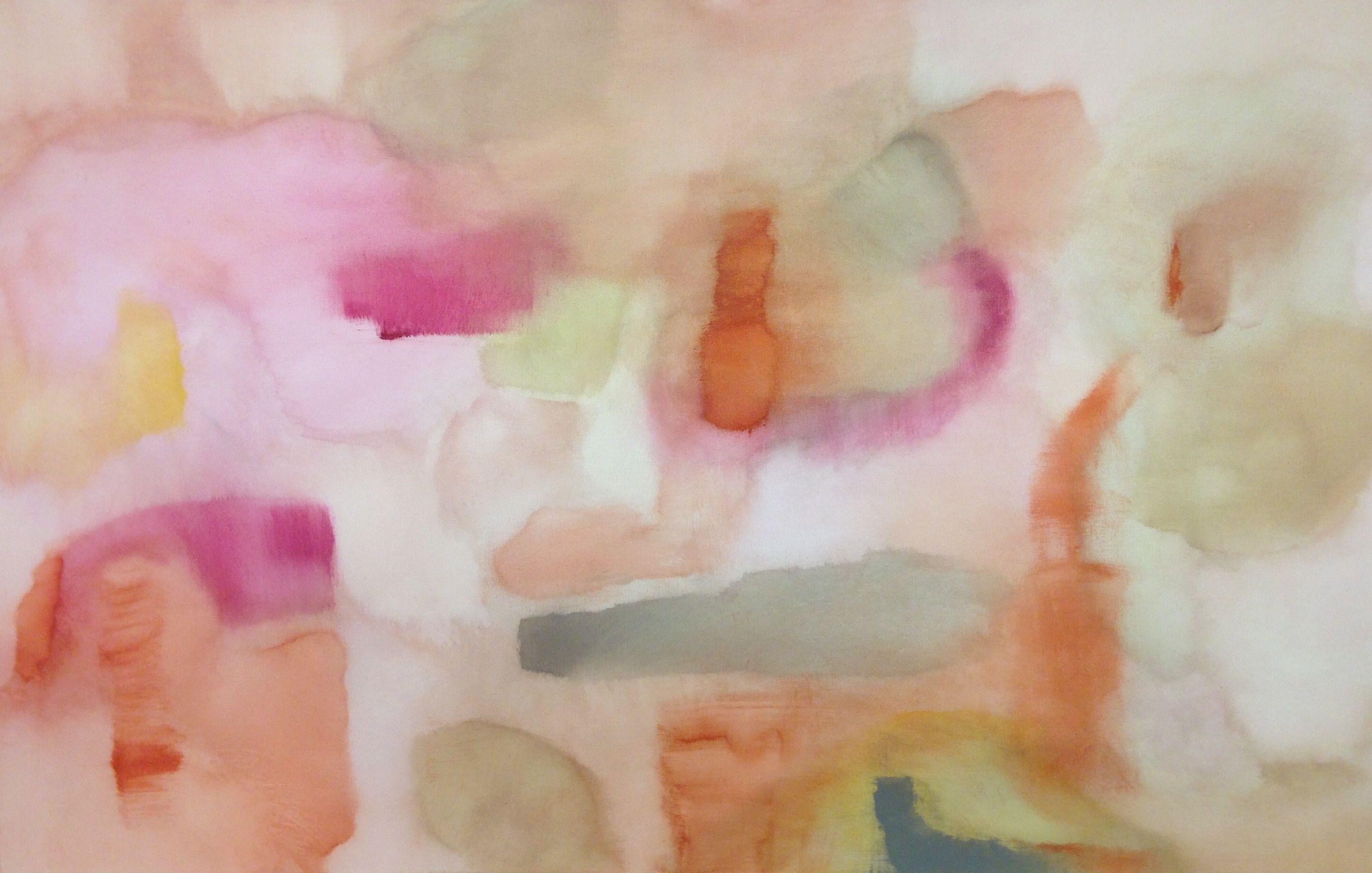 Abstract Painting di Max Jones - Soffice brezza, Pittura, Acrilico su tela
