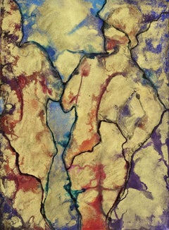 Deliquescence XXVII, Gemälde, Pastellfarben auf Papier