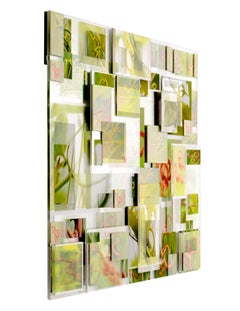 organics 2, Mixed Media on MDF Panel