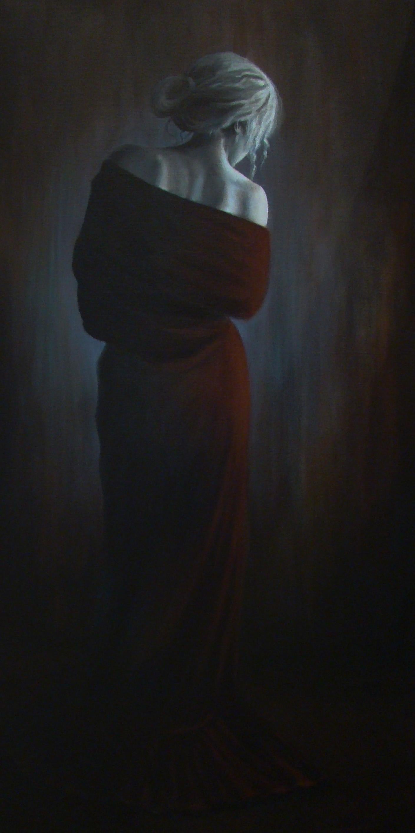 Statuario, Pittura, Acrilico su tela - Painting di Christina Ramos