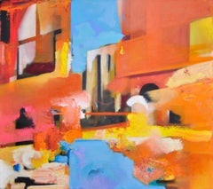 220 Approaching Murano, Painting, Oil on Canvas