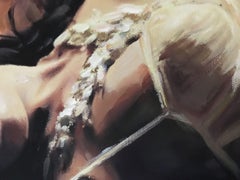 Im leidenschaftliches Pfosten, Gemälde, Acryl auf Leinwand