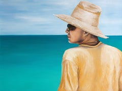 The Man with the Yellow Hat, Painting, Oil on Canvas