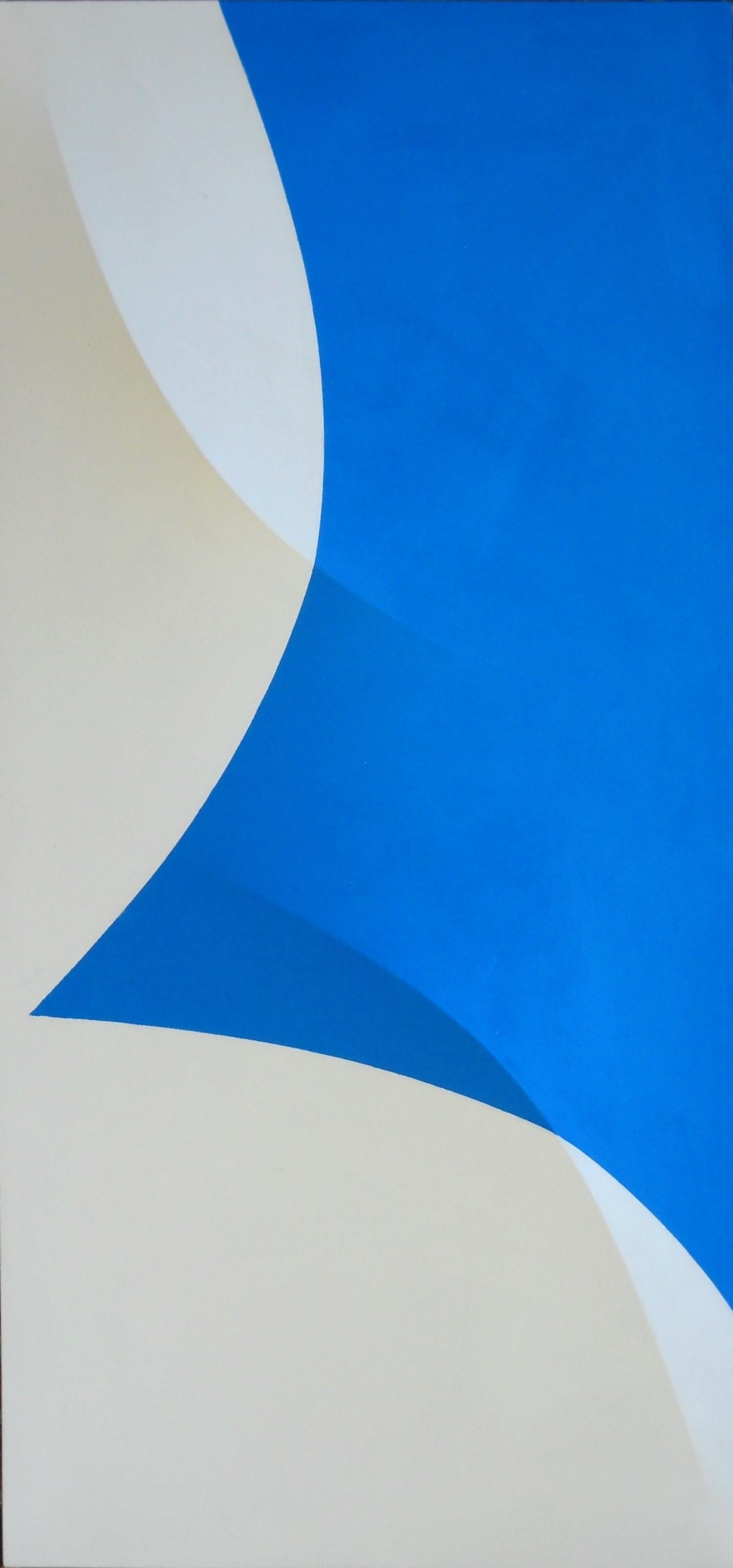 Will Patlove Abstract Painting - Blue to the Forth, Painting, Acrylic on Canvas