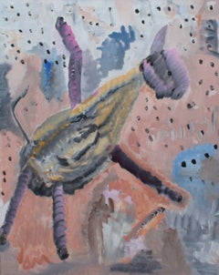 THE FLYING DONKEY, Painting, Acrylic on Canvas