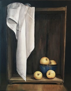 Golden Apples, Painting, Oil on Canvas